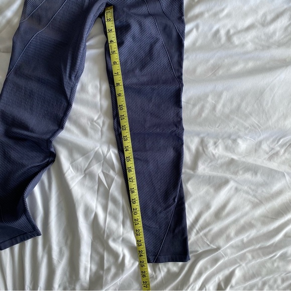 Seamless Quarter Zip Rib-Panelled Top and Pants Set - Picture 15 of 15